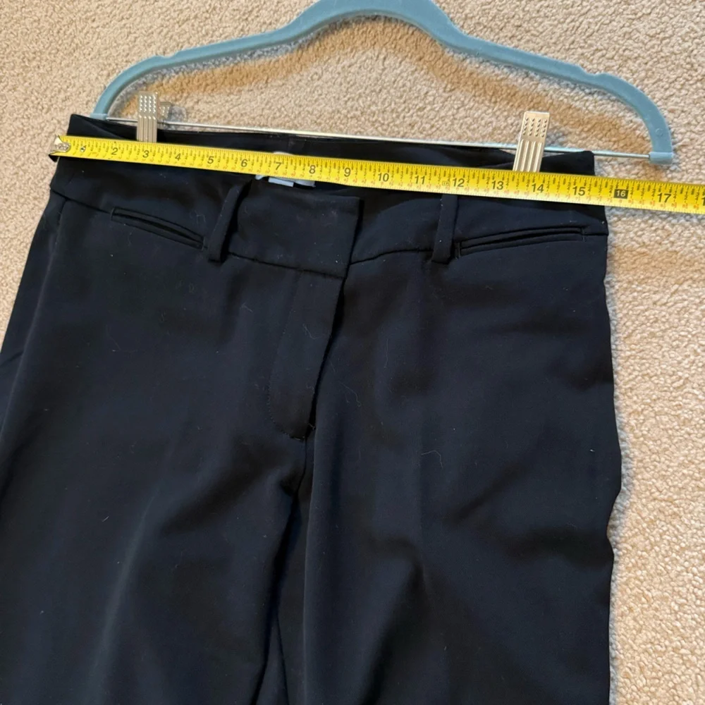 Loft Outlet | Black Curvy Dress Trouser Pants | Size 6 - Picture 3 of 8